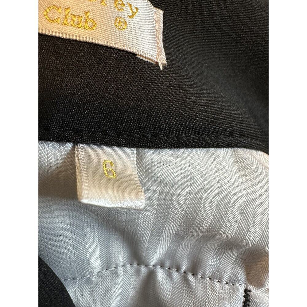 Monterey Club Classic Essentials Capri‎ Golf Pants Size 6 Black classy - Picture 13 of 14